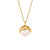 Casual Pearl Geometric Stainless Steel 18K Gold Plated Necklaces