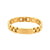 Women Fashion Chain Geometric Stainless Steel 18K Gold Plated Bracelets