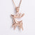 6 Pcs Japanese / Korean Women Chinese Zodiac Animal Stainless Steel Electroplating Pendants