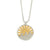 Minimalist Sun Geometric Stainless Steel Electroplating Necklaces