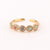 IG Style Women Diamond Metal Eye Copper Electroplating Rings