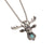 Expressive Octagram Cross Stainless Steel Electroplating Pendants