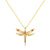 Zircon Diamond Inlay Necklaces