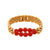 Women Fashion Chain Geometric Stainless Steel 18K Gold Plated Bracelets