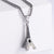 Retro Unisex Vintage Metal Retro Bowknot Vintage Chain Geometric Stainless Steel Pendants