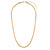 Fashion Stripe Geometric Stainless Steel 18K Gold Plated Necklaces