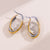 Minimalist Stainless Steel Polishing Earrings