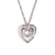 Fashion Heart Geometric Stainless Steel 18K Gold Plated Necklaces