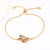 Women Flower Copper Bracelets