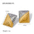 IG Style Quadrilateral Geometric Stainless Steel 18K Gold Plated Earrings