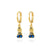 Cartoon Cartoon Zircon Zircon Inlay Earrings