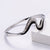 Women Minimalist Metal Diamond Wave Stainless Steel Bangles