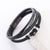 Men Minimalist Round Stainless Steel Electroplating Bracelets