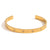 Versatile Star Stainless Steel 18K Gold Plated Bangles