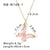 IG Style Butterfly Geometric Stainless Steel Electroplating Necklaces