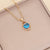 Women IG Style Heart Alloy Electroplating Necklaces