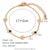 Women Fashion Stripe Geometric Stainless Steel 18K Gold Plated Bracelets