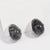 Maillard Irregular Asymmetrical Geometric Droplet Plastic Electroplating Stud Earrings