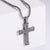 Unisex Metal Retro Vintage Cross Stainless Steel Electroplating Pendants