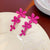 Luxurious Flower Flower Alloy Electroplating Earrings