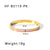 IG Style Octagram Tennis / Diamond Line Chain Asymmetrical Six-Pointed Star Stainless Steel Zircon Inlay Bangles