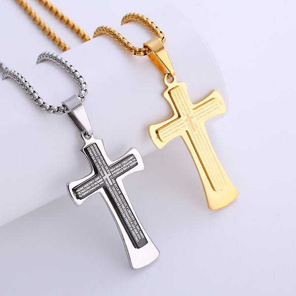 Cross Stainless Steel Pendants