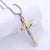 Retro Vintage Cross Stainless Steel Electroplating Pendants