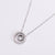 Natural Women Metal Diamond Fruit Stainless Steel Diamond Inlay Pendants