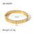 IG Style Ellipse Stainless Steel Electroplating Bangles