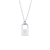 Fashion Letter Geometric Stainless Steel Electroplating Necklaces