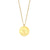 Fashion Cloud Wave Flame Geometric Stainless Steel 18K Gold Plated Necklaces