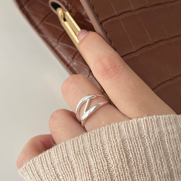 925 Sterling Silver Women Silver Silver Plating Rings