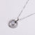 Women Korean Geometric Metal Shell Heart Stainless Steel Electroplating Pendants