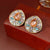 Luxurious Droplet Droplet Geometric Alloy Diamond Inlay Earrings