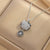 Moderate Luxury Cat Geometric Stainless Steel Diamond Inlay Necklaces