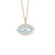 IG Style Women Bohemian Eye Eye Stainless Steel Oil Dripping Pendants