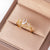 IG Style Women Crown Heart Circle Copper Electroplating Rings