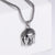 Chinese Men Metal Retro Vintage Zodiac Sign Stainless Steel Pendants