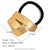 Fashion Circle Titanium Steel Electroplating Hair Ties