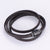 Unisex Moderate Luxury Metal Leather Bangles