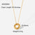 IG Style Stainless Steel 18K Gold Plated Necklaces