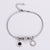 Women Korean Diamond Mixed Color Geometric Stainless Steel Bracelets