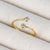 IG Style Women Crown Heart Circle Copper Electroplating Rings