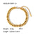 Women Minimalist Geometric 18K Gold Plated Anklets