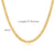 IG Style Chain Geometric Stainless Steel Electroplating Necklaces