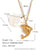 Fashion Seahorse Conch Crab Starfish Geometric Chinese Zodiac Animal Stainless Steel Electroplating Necklaces