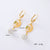 Refreshing Apple Stainless Steel Earrings