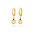 Cartoon Cartoon Zircon Zircon Inlay Earrings