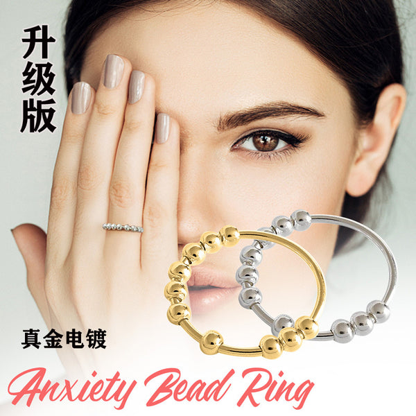 Women Metal Geometric Metal Electroplating Rings