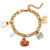 Women Fashion Pumpkin Skull Geometric Stainless Steel Electroplating Bracelets